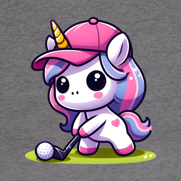 Golf Unicorn Olympics 🏌🏼‍♀️🦄 - Tee Up Cuteness! by Pink & Pretty